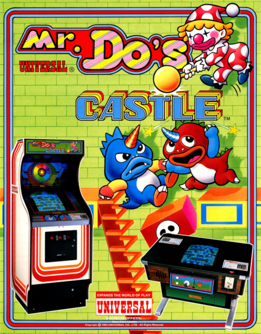 Mr. Do's Castle (set 1) Arcade Game Cover